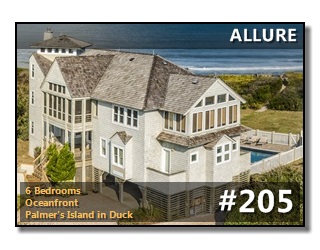 Click to View More Information For Outer Banks Vacation Rental #205, ALLURE